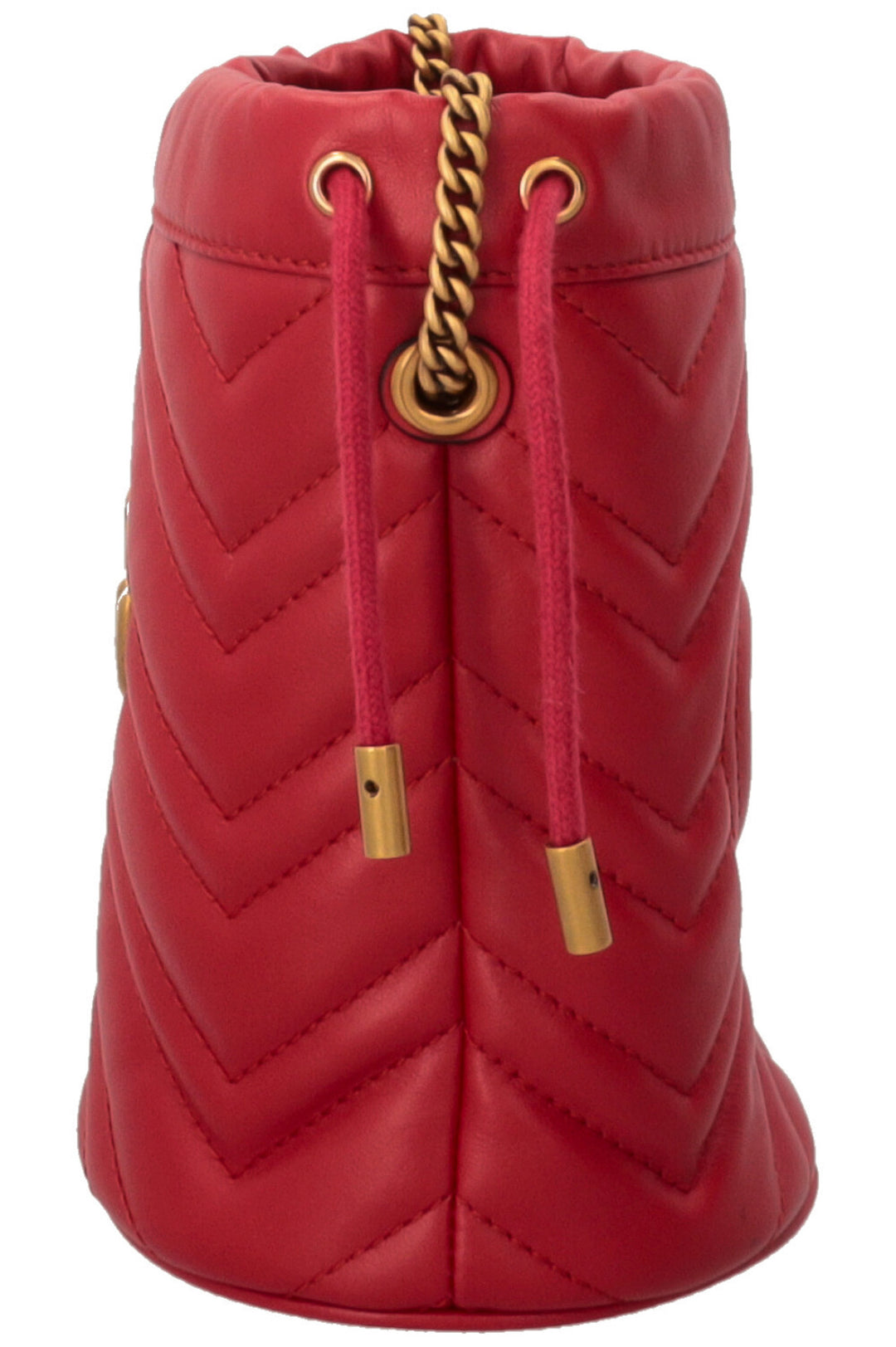 GUCCI Marmont Mini sac seau rouge