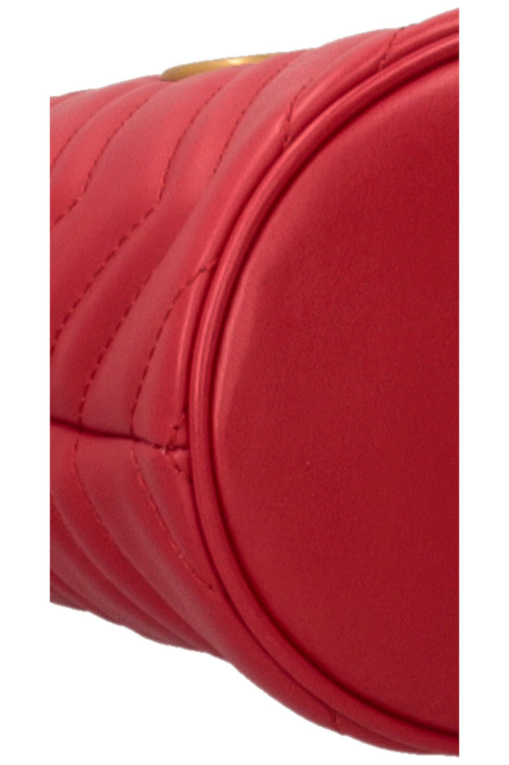 GUCCI Marmont Mini sac seau rouge