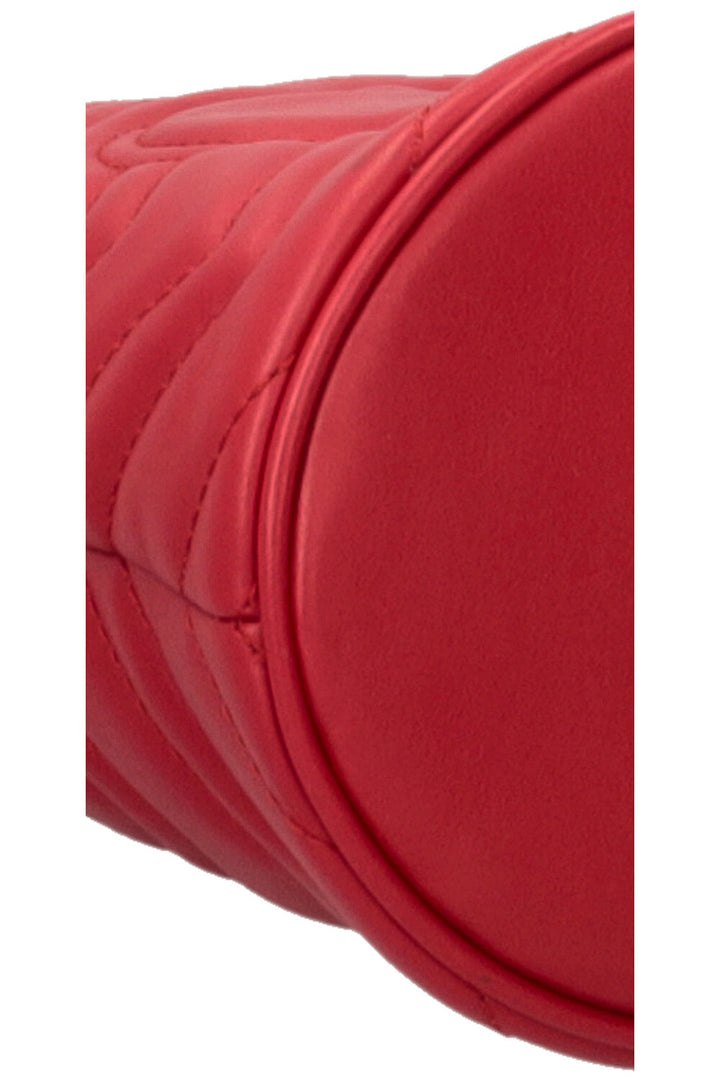 GUCCI Marmont Mini sac seau rouge