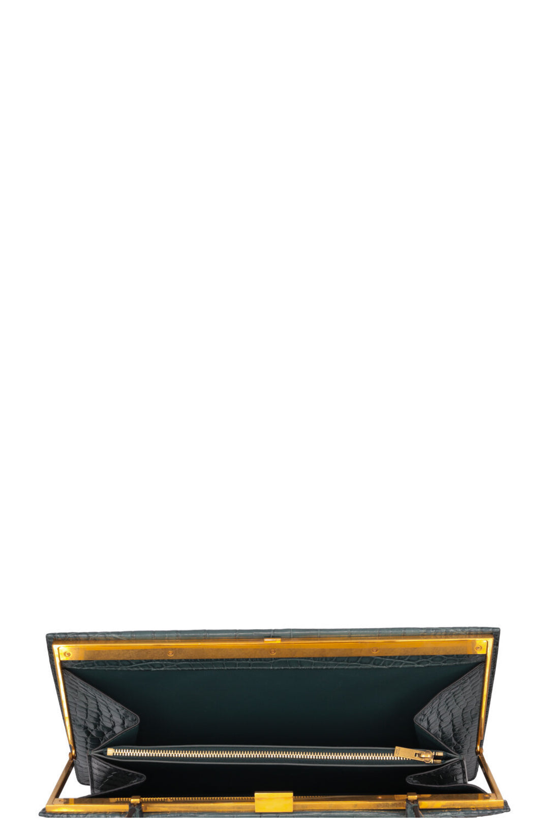 CELINE Cypress Bag Alligator Green