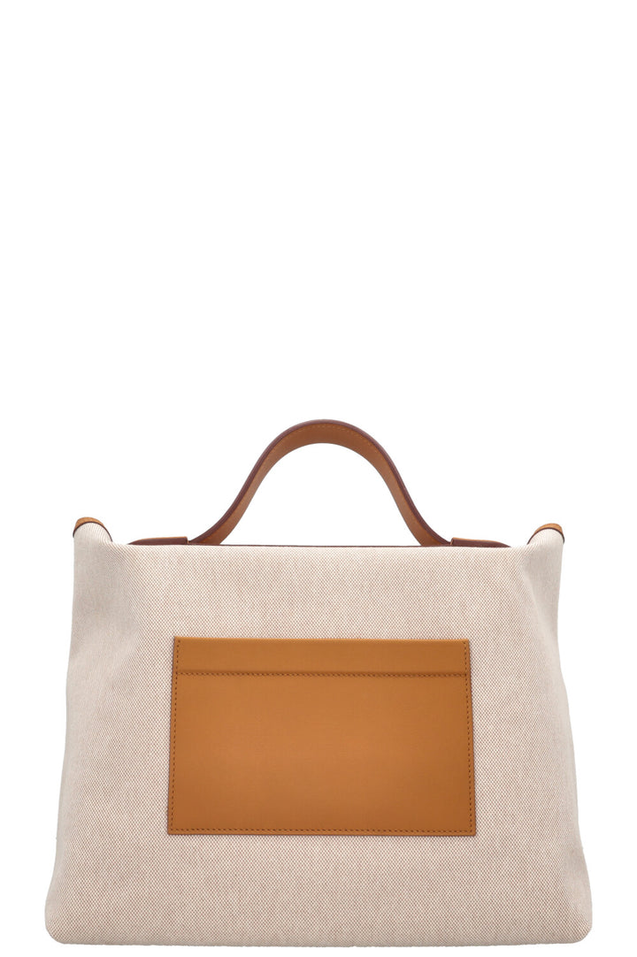 HERMÈS 24/24 35 Bag H Viking Swift Ecru Beige