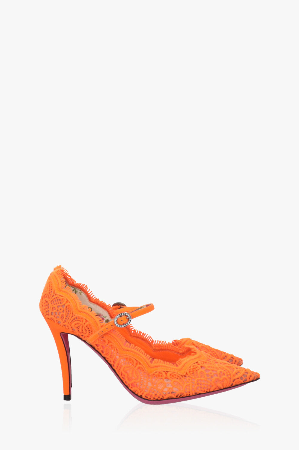 Gucci Neon Heels Gr 30 Reflektion