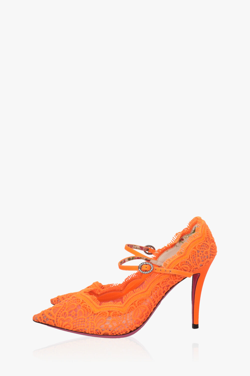 Gucci Neon Heels Gr 30 Reflektion