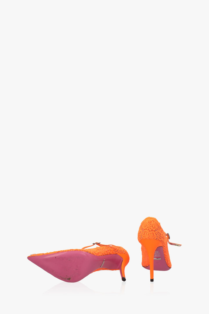 Gucci Neon Heels Gr 30 Reflektion