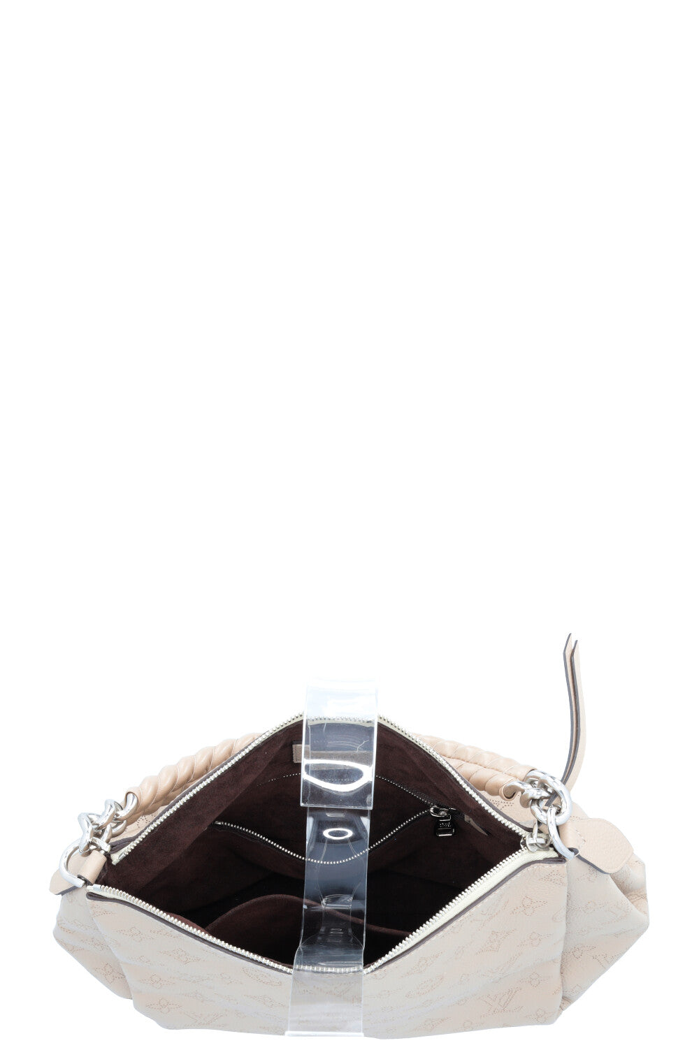 LOUIS VUITTON Babylone BB Mahina Bag Grey