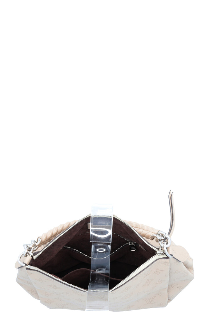 LOUIS VUITTON Babylone BB Mahina Bag Grey