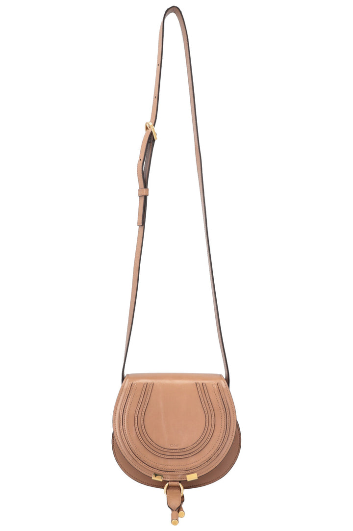 Petit sac bandoulière Marcie de CHLOÉ, couleur chair