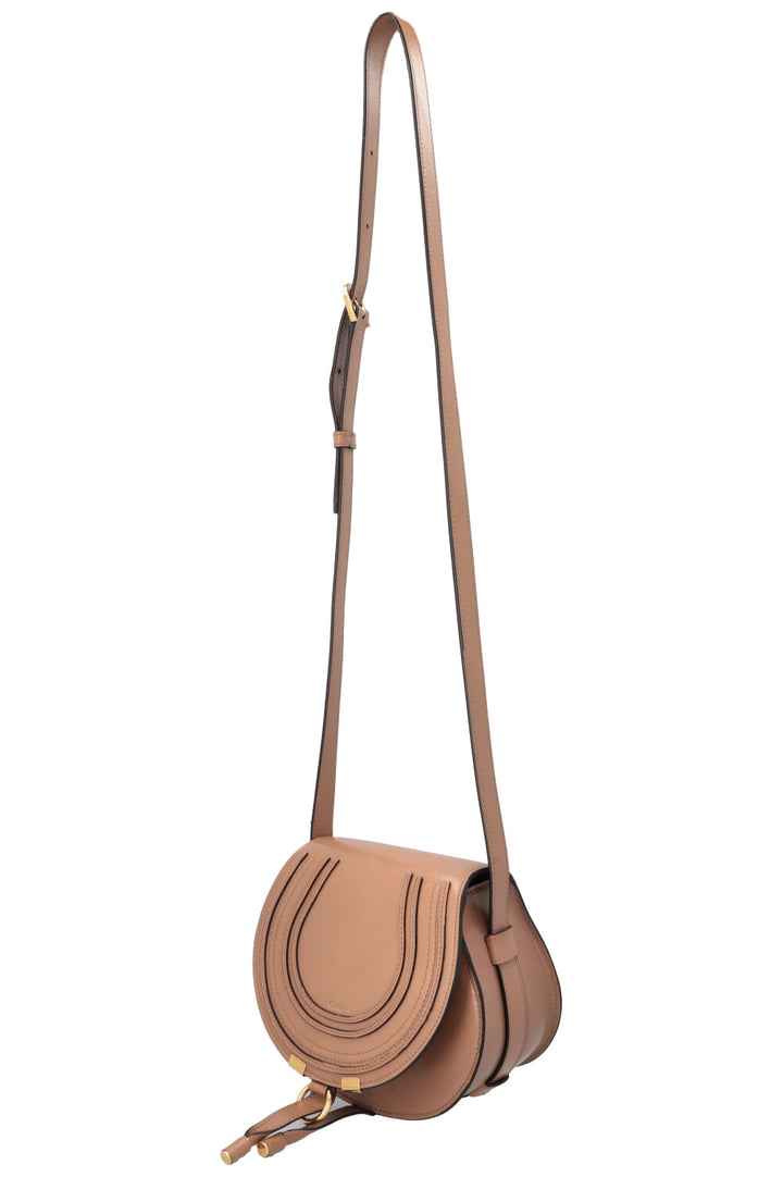 Petit sac bandoulière Marcie de CHLOÉ, couleur chair