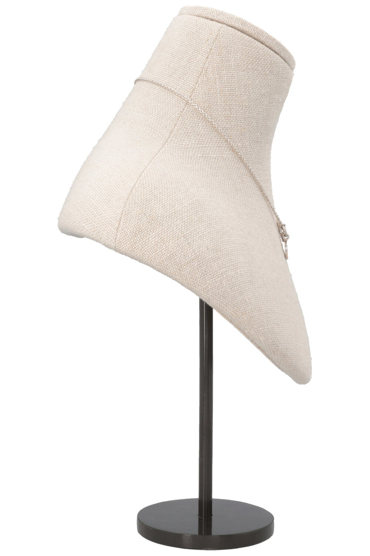 HERMÈS Collier Amulettes Ex-Libris Argent