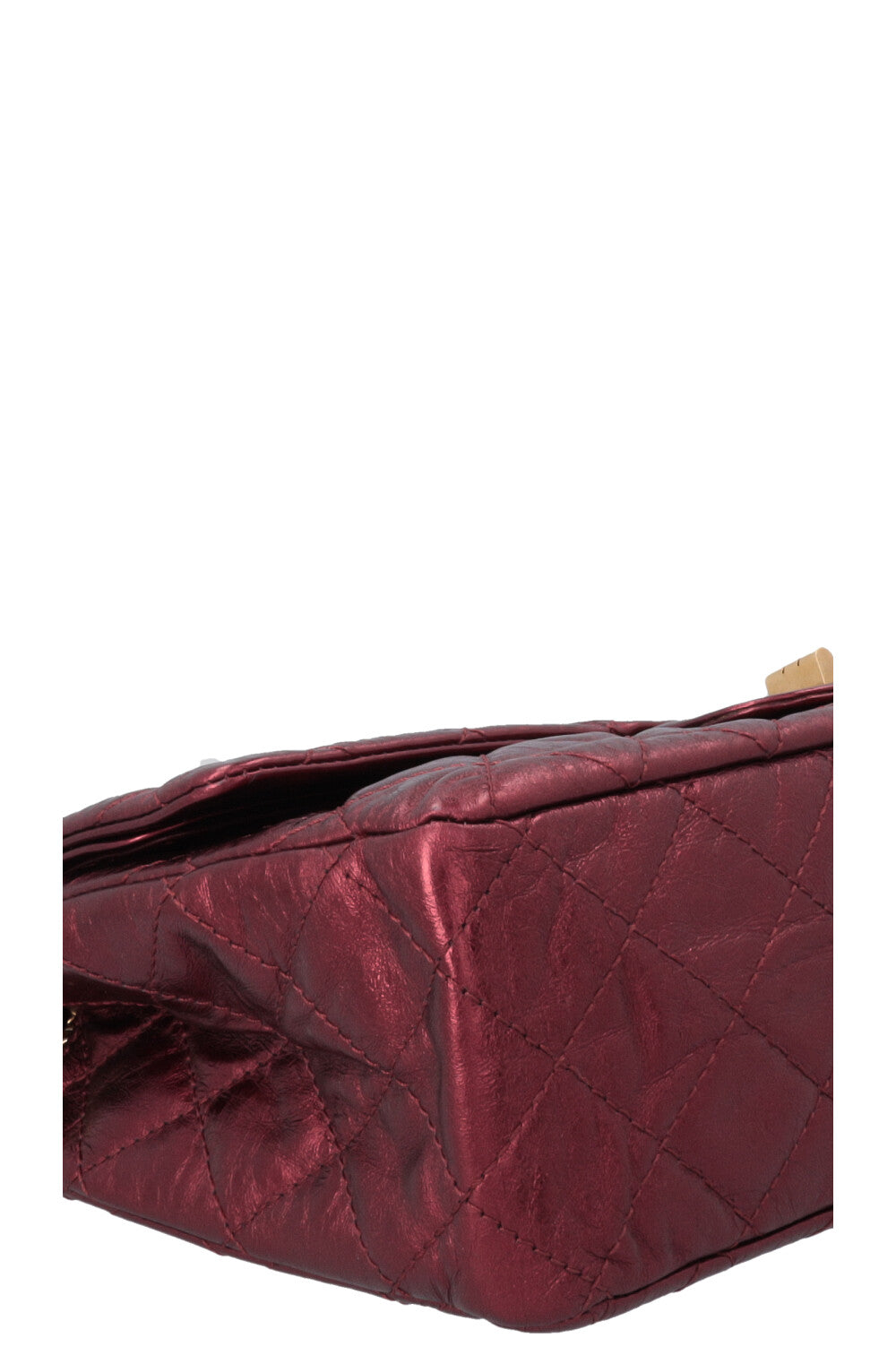 CHANEL 2.55 Reissue Double Flap Maxi Bag Metallic Red