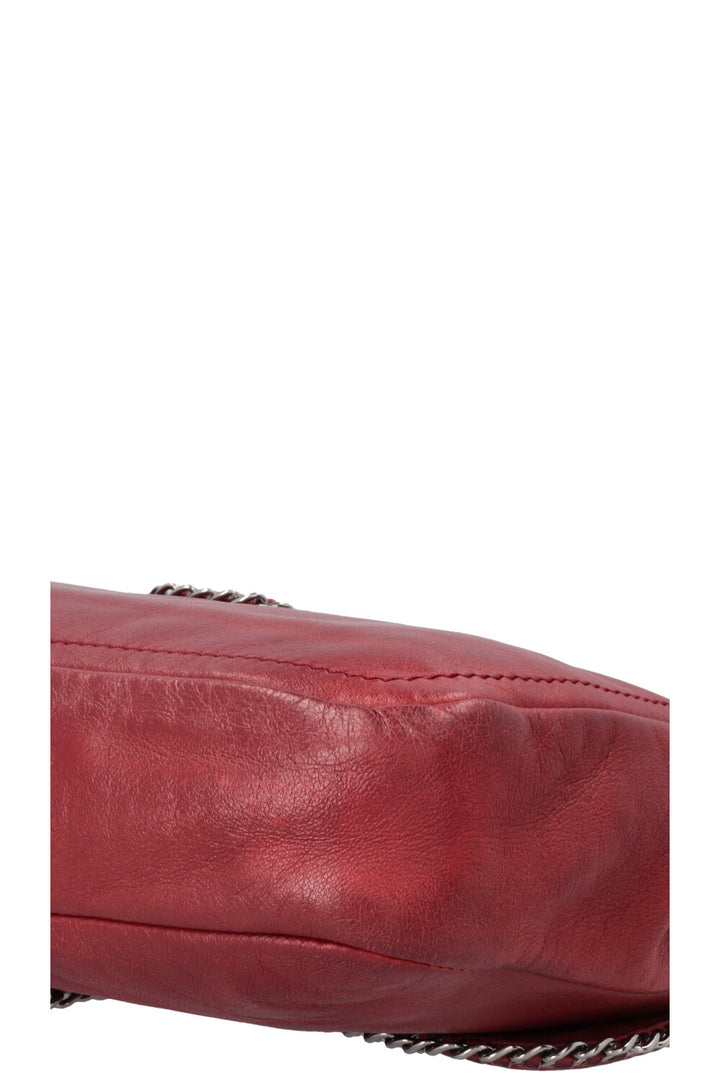 CHANEL Medium Madison Flap Bag Red
