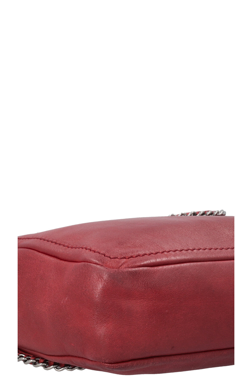 CHANEL Medium Madison Flap Bag Red
