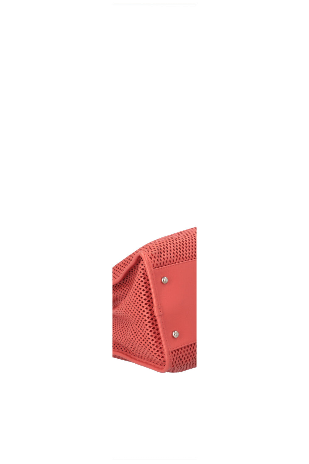 CHANEL Up in the Air Tote Leather Coral
