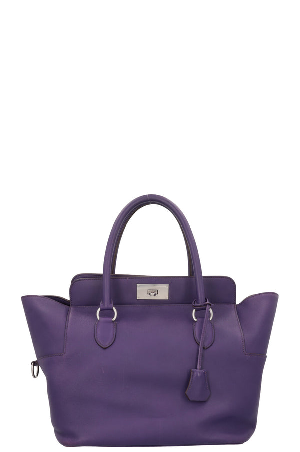 HERMÈS Toolbox 26 Bag Purple