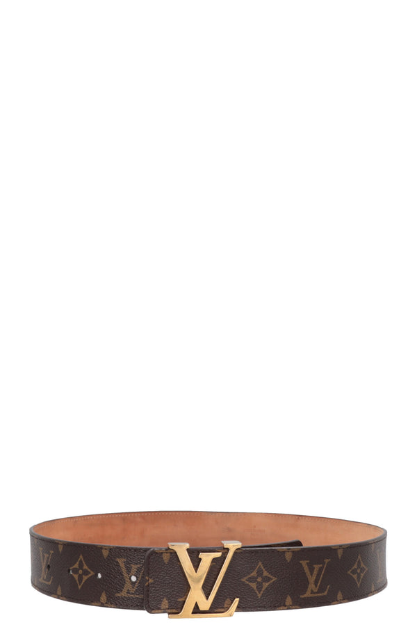LOUIS VUITTON MNG Canvas Belt Brown