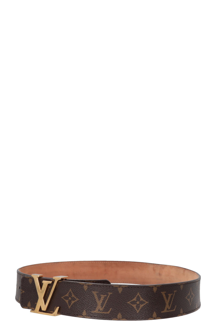 LOUIS VUITTON MNG Canvas Belt Brown