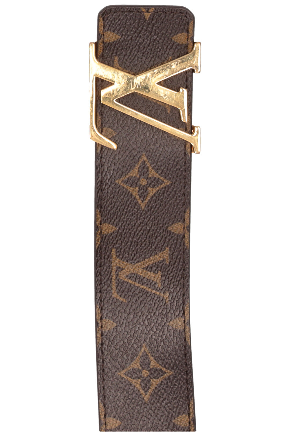 LOUIS VUITTON MNG Canvas Belt Brown