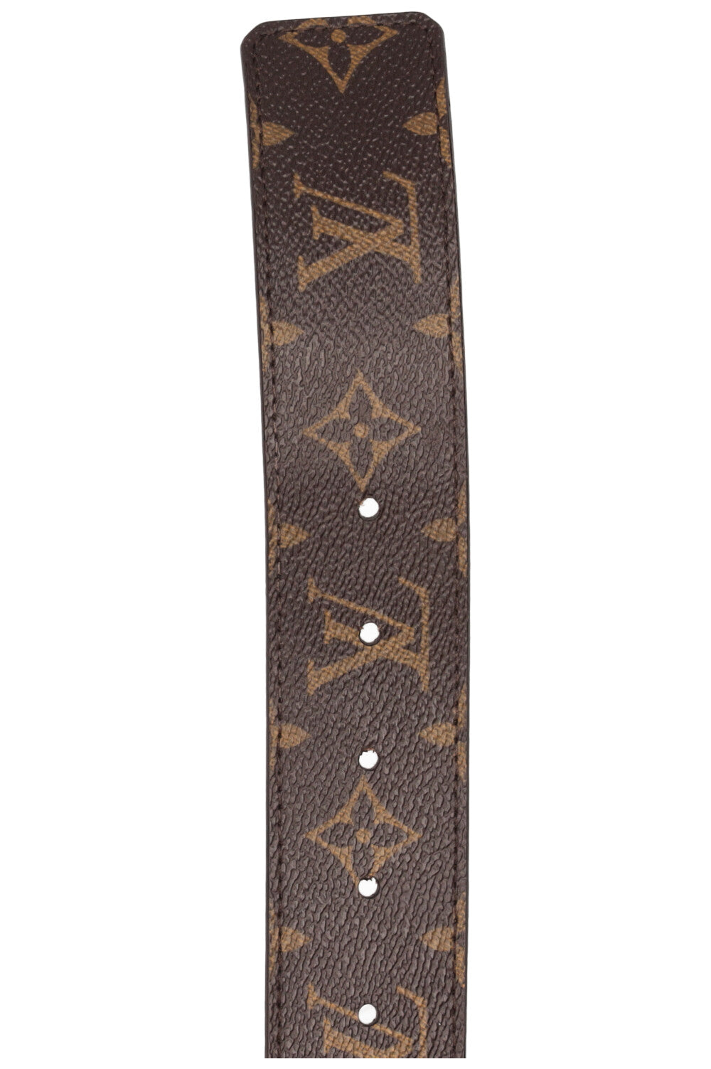 LOUIS VUITTON MNG Canvas Belt Brown