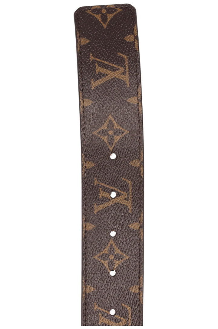 LOUIS VUITTON MNG Canvas Belt Brown