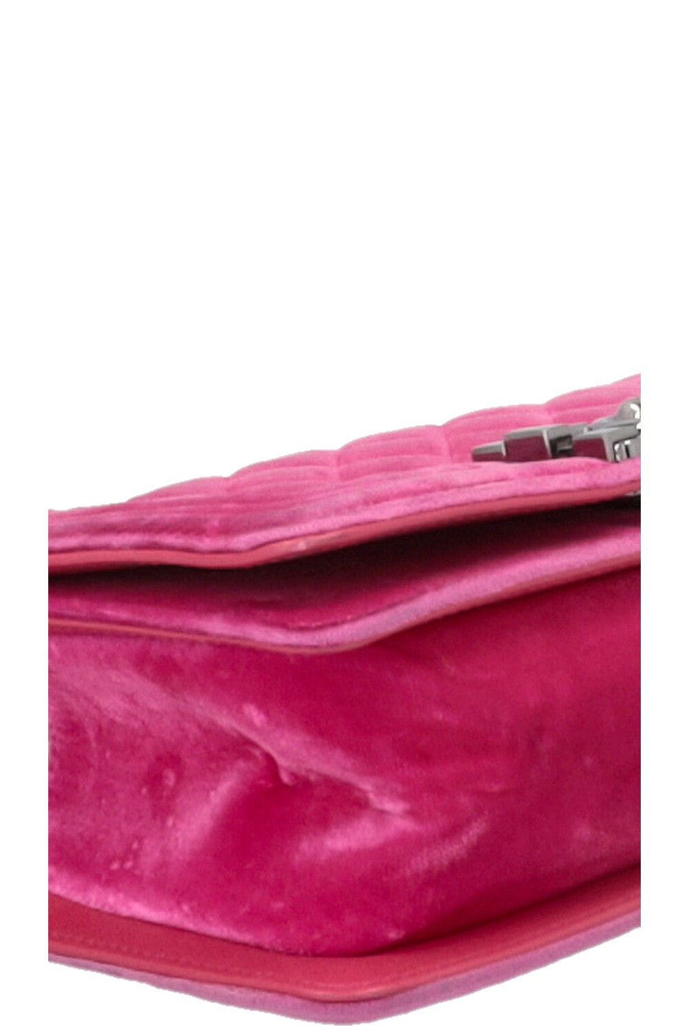 CHANEL Boy Bag Small Velvet Pink