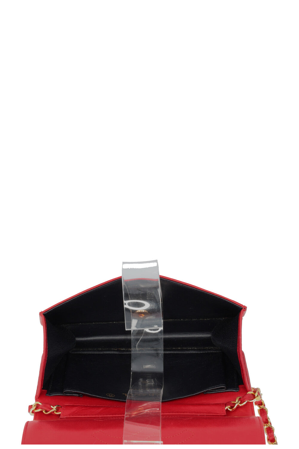 CHANEL Vintage Flap Bag Red