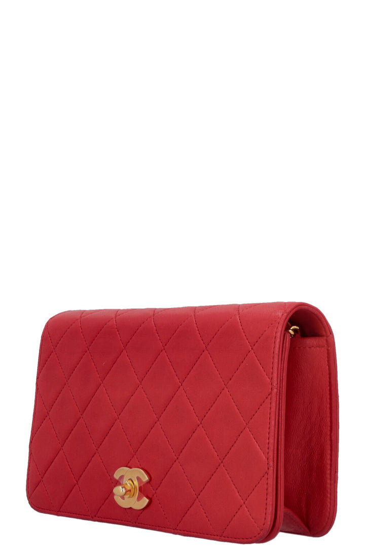 CHANEL Vintage Flap Bag Red