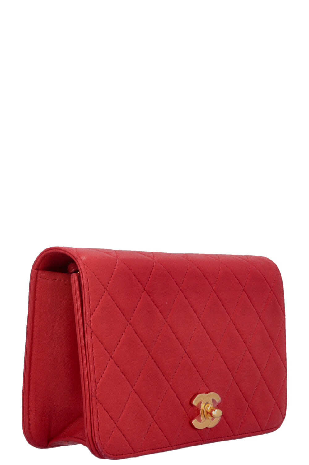 CHANEL Vintage Flap Bag Red