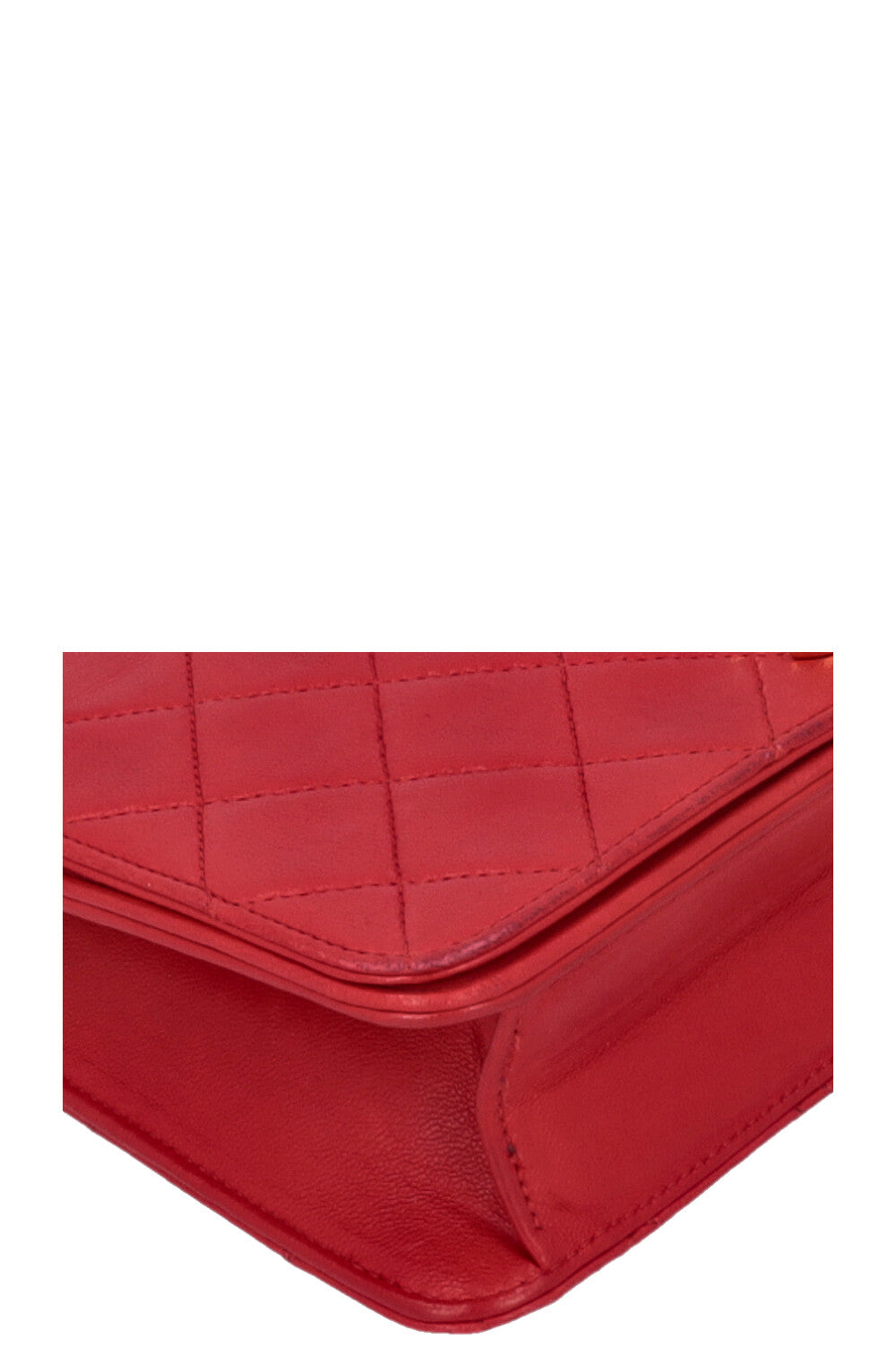 CHANEL Vintage Flap Bag Red