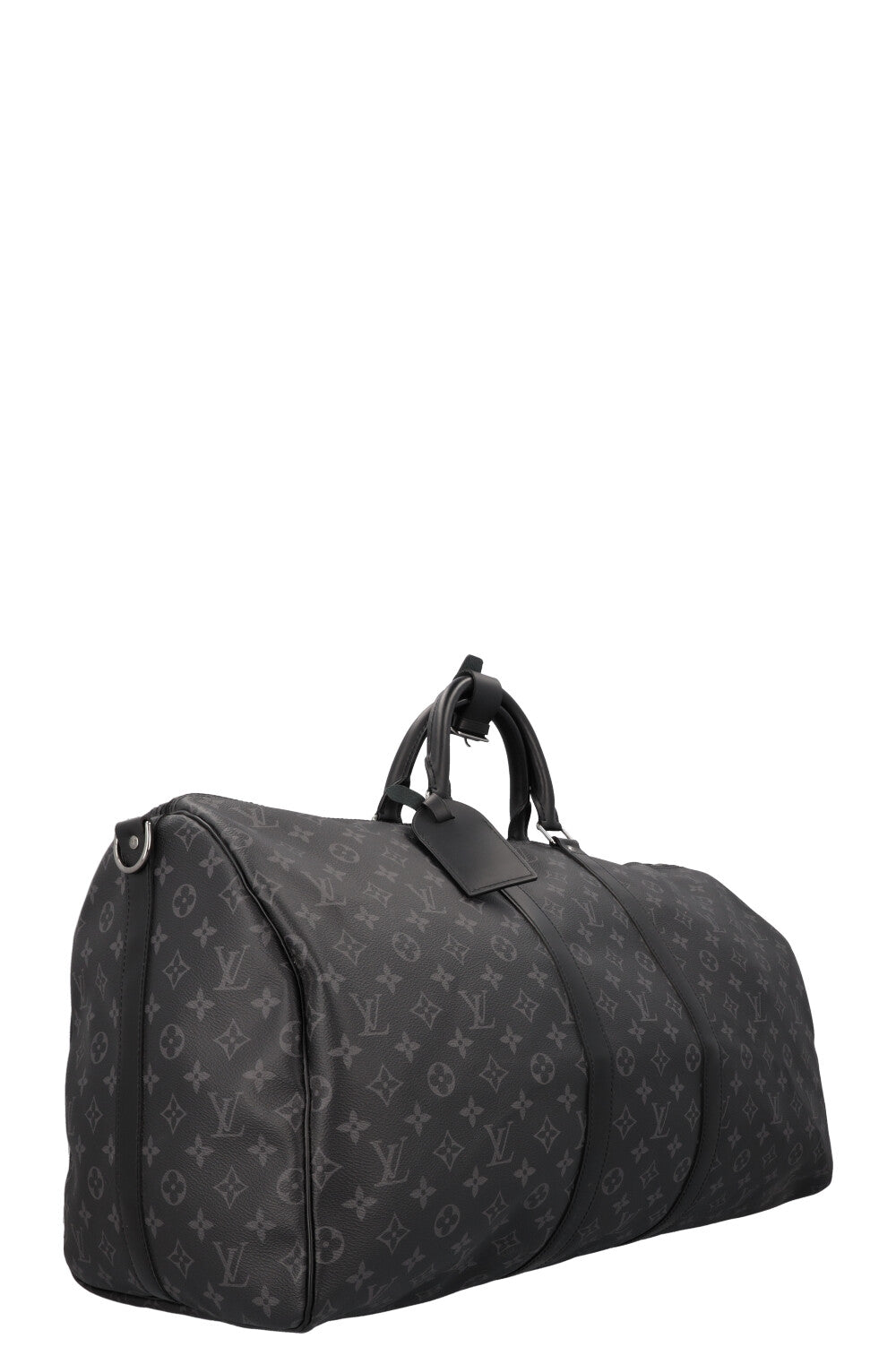 LOUIS VUITTON Keepall 55 Bandouliere Monogram Eclipse Black