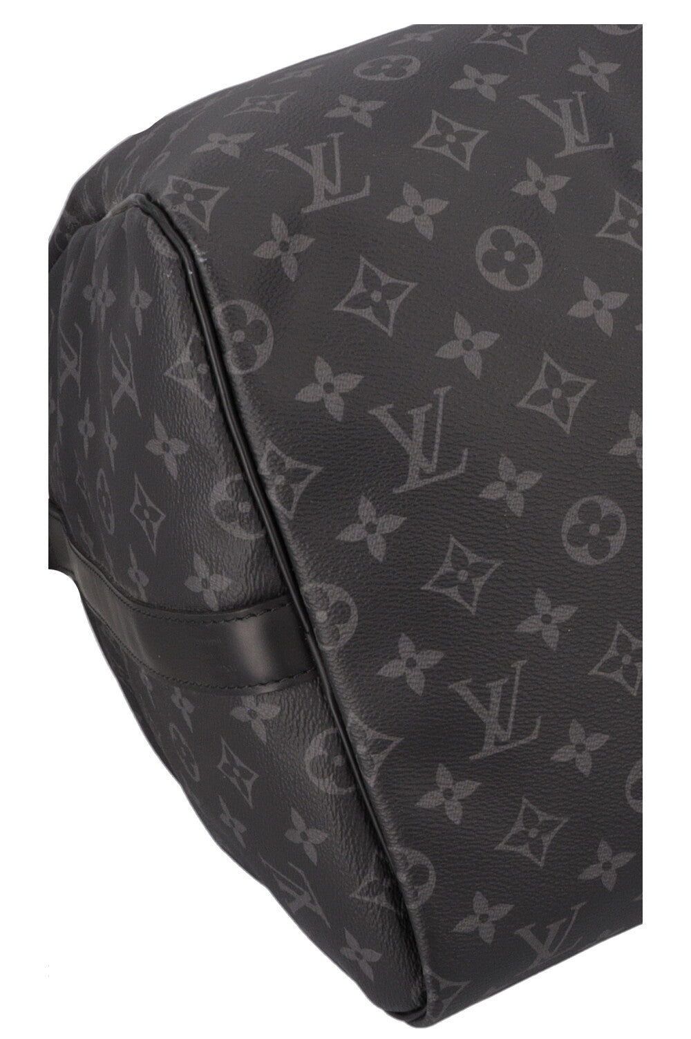 LOUIS VUITTON Keepall 55 Bandouliere Monogram Eclipse Black