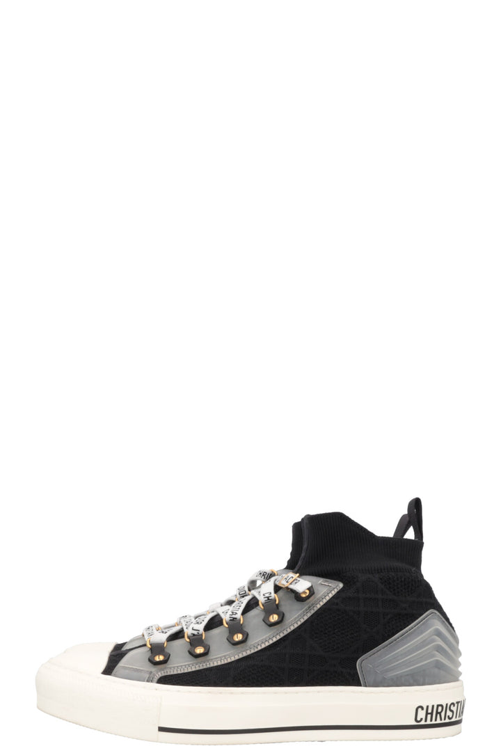 CHRISTIAN DIOR Walk'n'Dior Sneaker Macrocannage Black