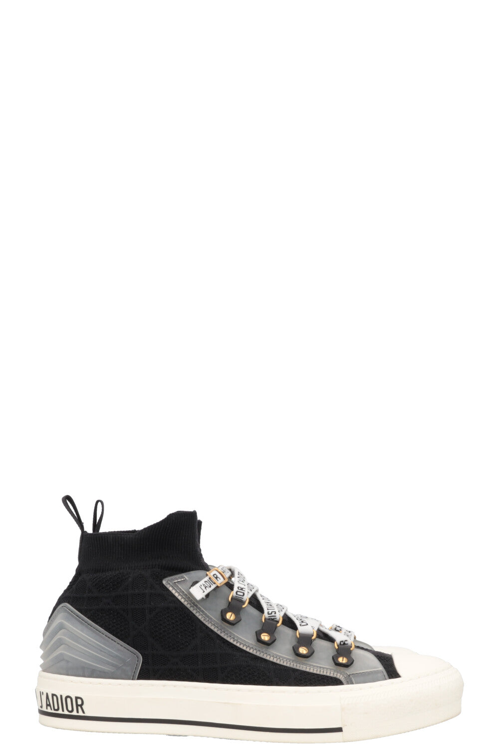CHRISTIAN DIOR Walk'n'Dior Sneaker Macrocannage Black – REAWAKE