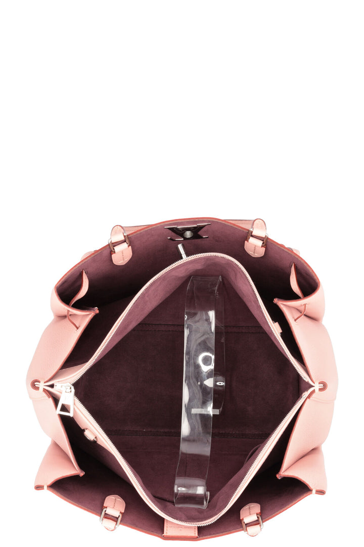 Sac LockMeTo LOUIS VUITTON en cuir rose
