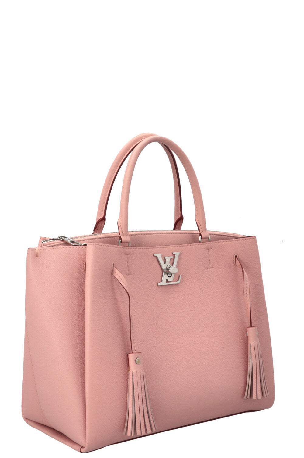 Sac LockMeTo LOUIS VUITTON en cuir rose