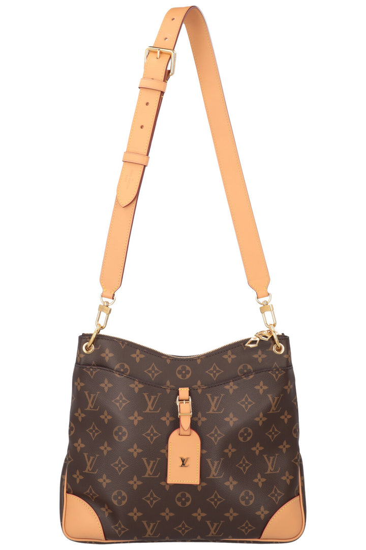 LOUIS VUITTON Odéon MM Bag MNG Canvas