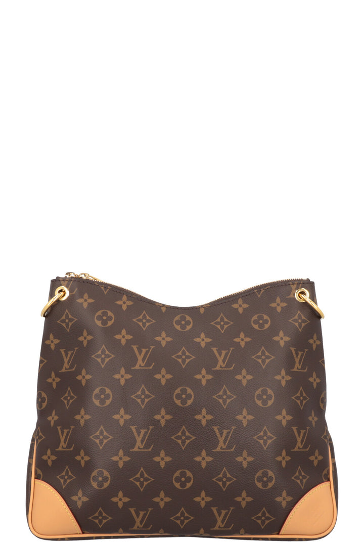 LOUIS VUITTON Odéon MM Bag MNG Canvas
