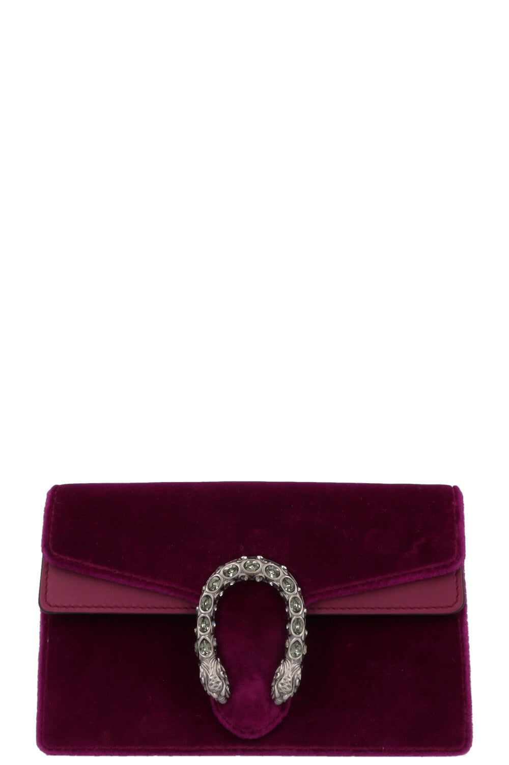 GUCCI Super Mini Dionysus Bag Velvelt Purple