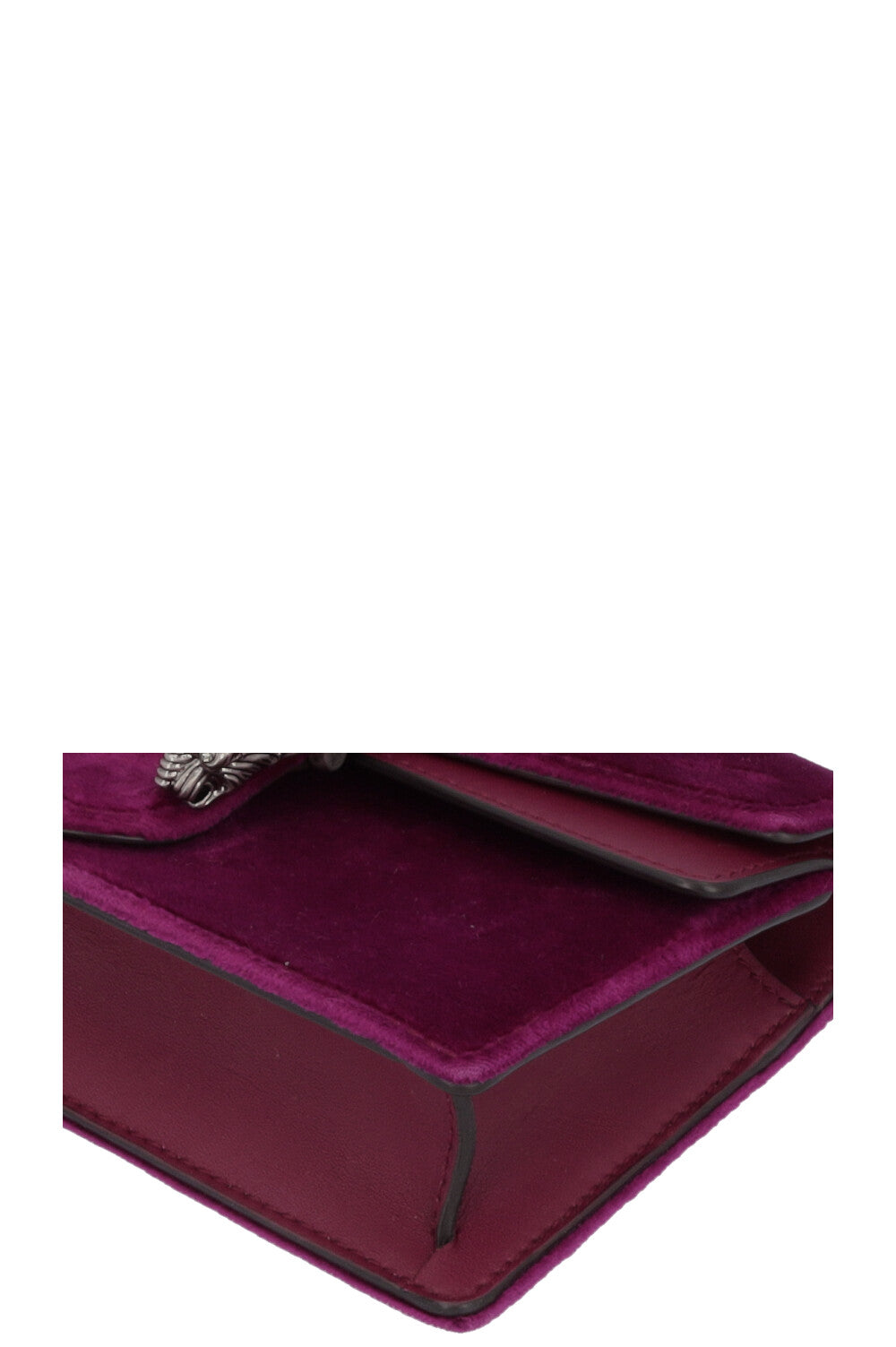 GUCCI Super Mini Dionysus Bag Velvelt Purple
