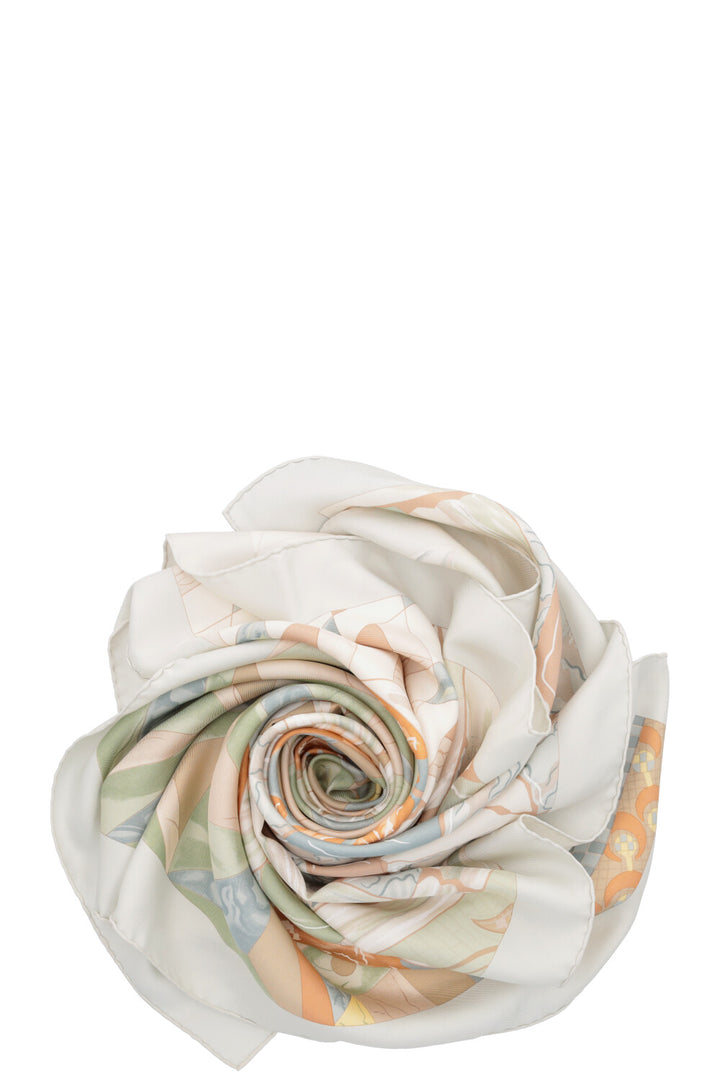 HERMÈS Trophées de Venise Carré 90 Silk