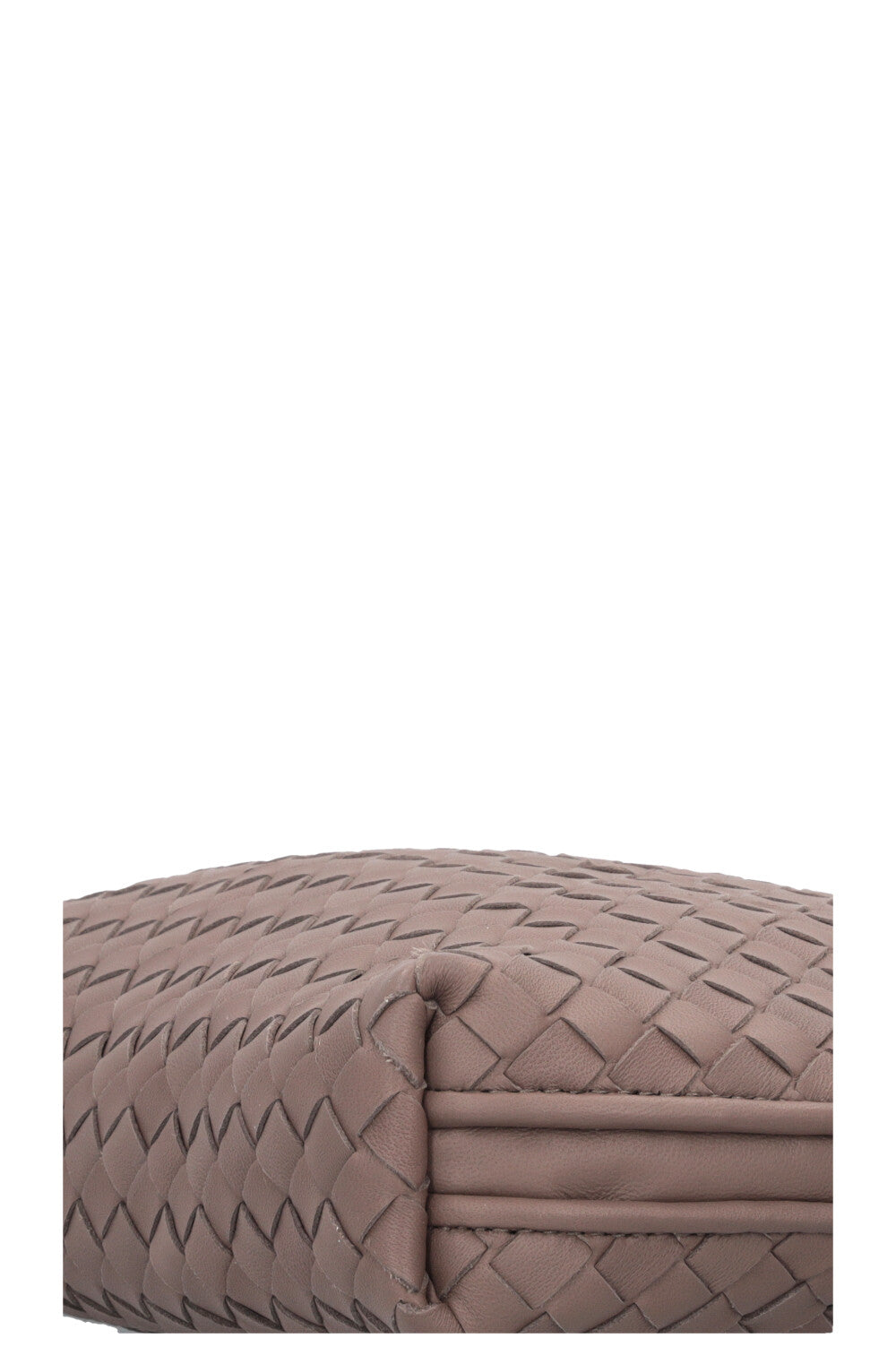 BOTTEGA VENETA Nodini Crossbody Bag Intrecciato Taupe