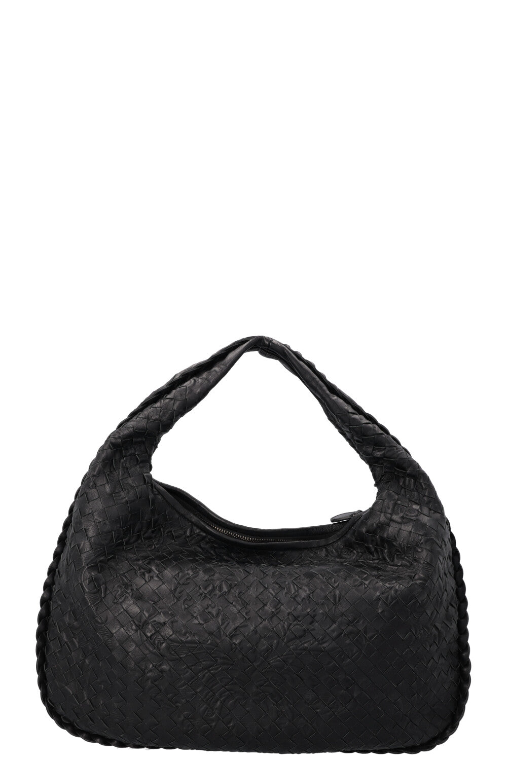 BOTTEGA VENETA Intrecciato Small Hobo Bag Black