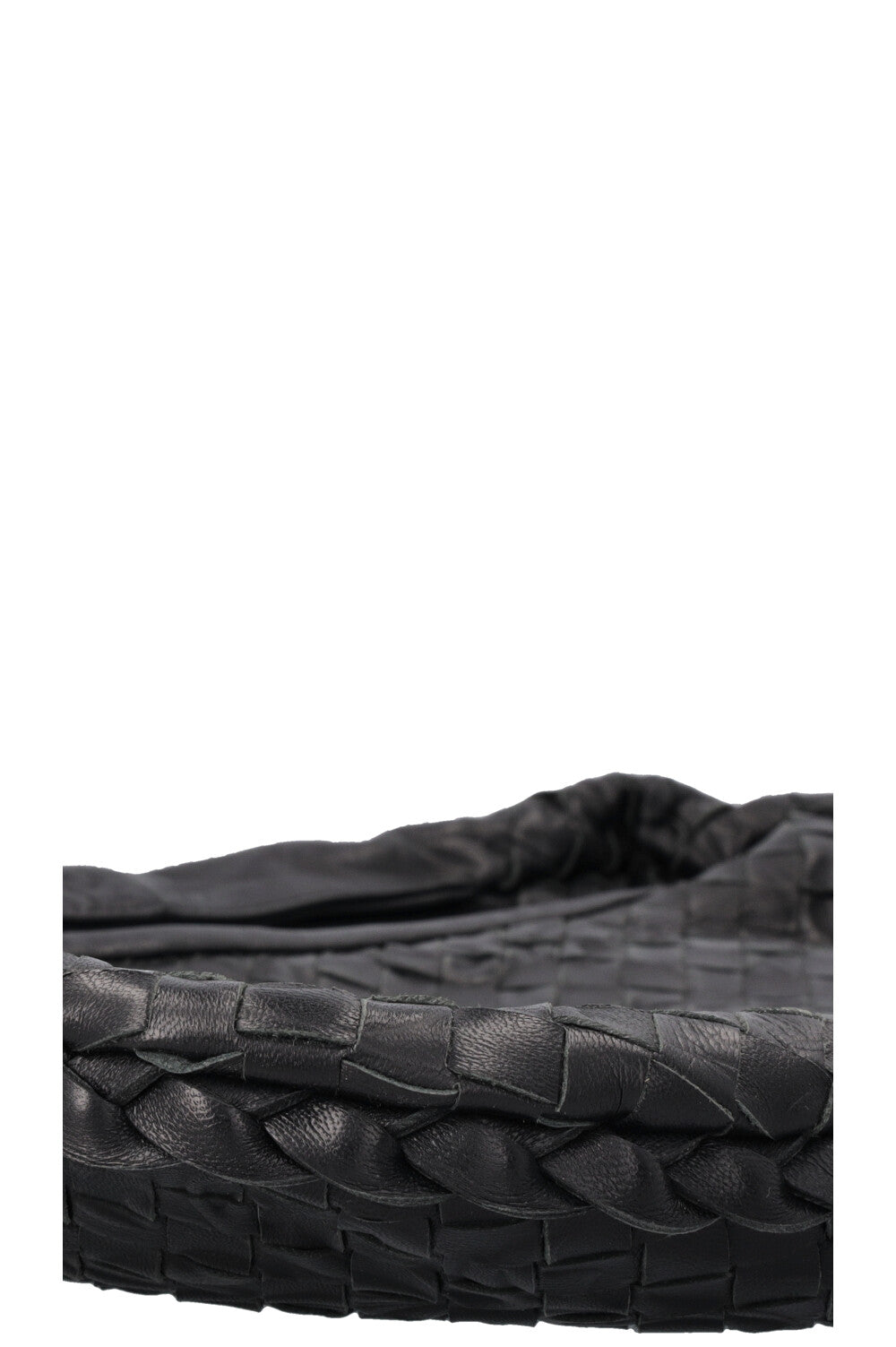 BOTTEGA VENETA Intrecciato Small Hobo Bag Black