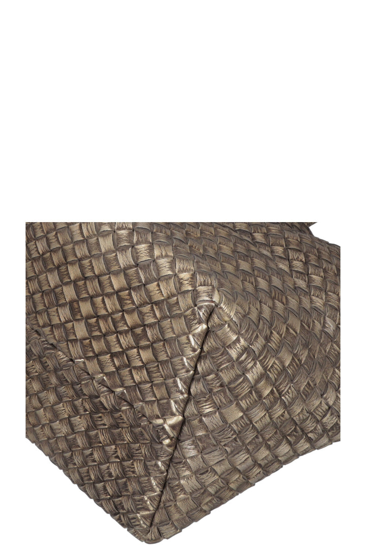 BOTTEGA VENETA Cabat Tote Bag Intrecciato Gold