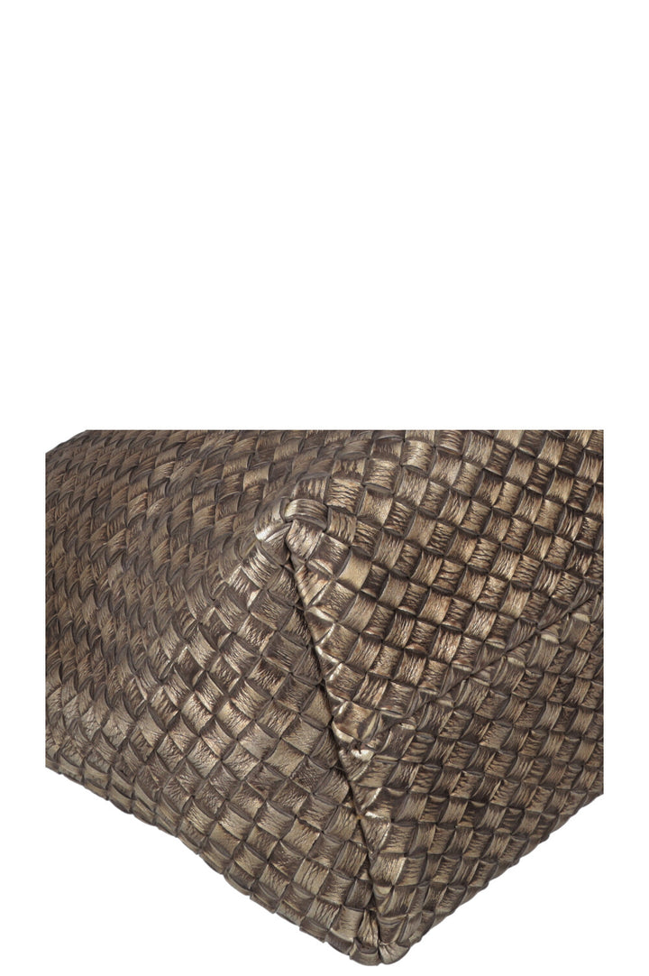 BOTTEGA VENETA Cabat Tote Bag Intrecciato Gold