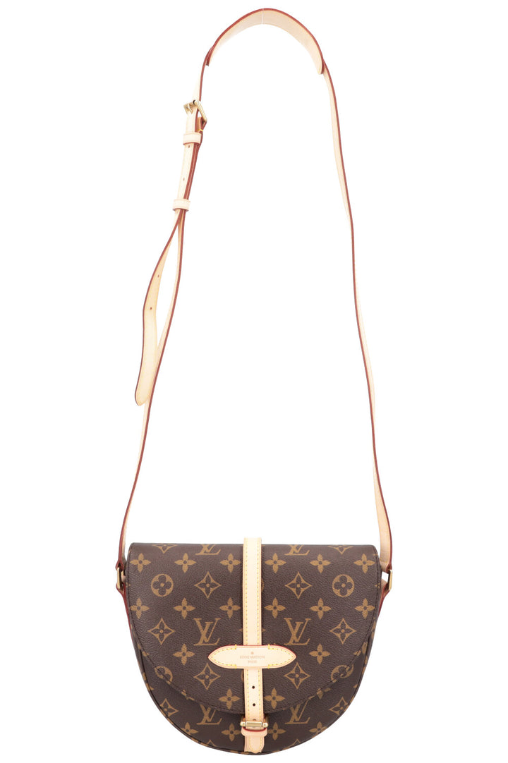 LOUIS VUITTON Chantilly Crossbody Bag MNG Canvas