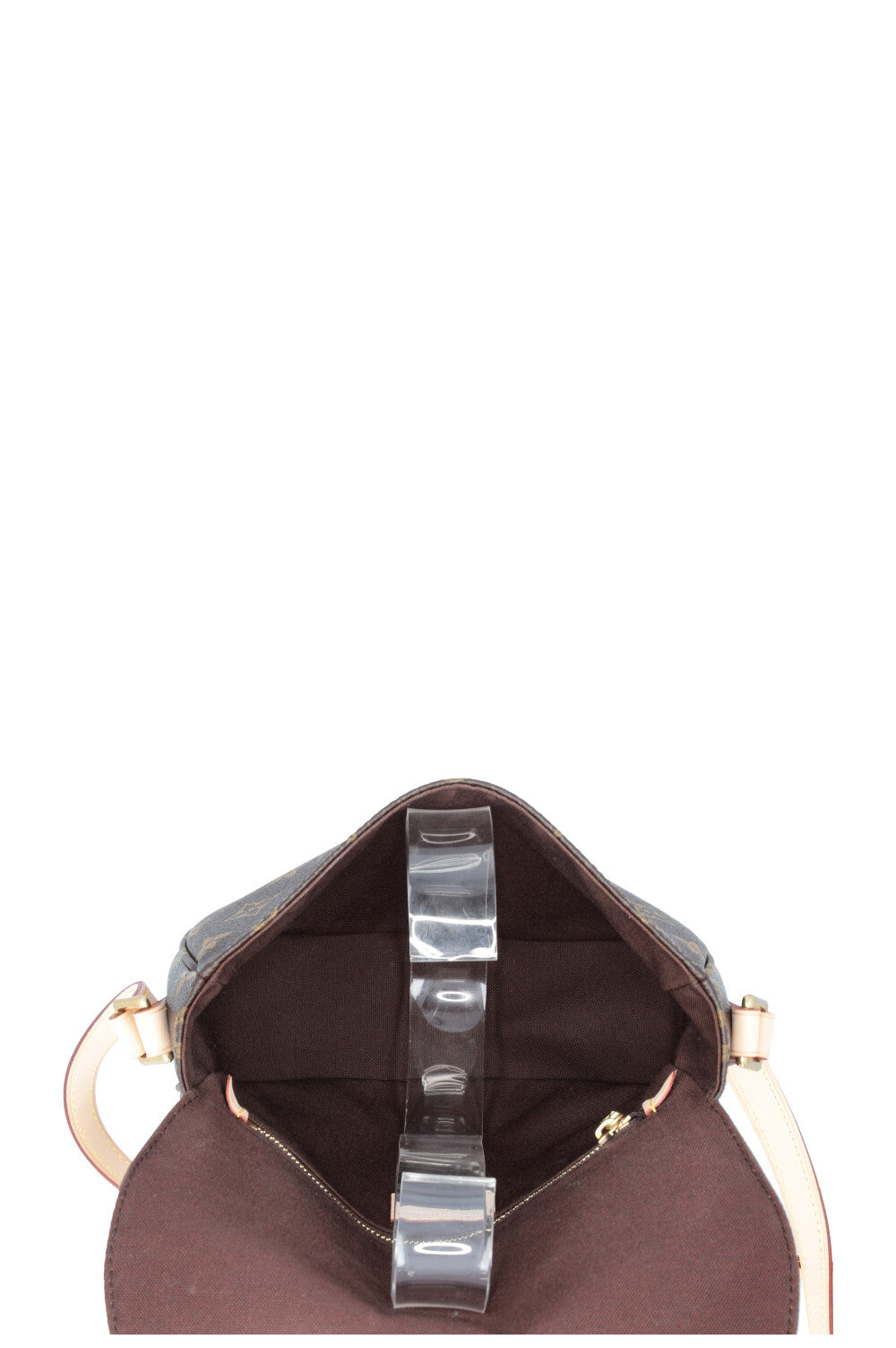 LOUIS VUITTON Chantilly Crossbody Bag MNG Canvas