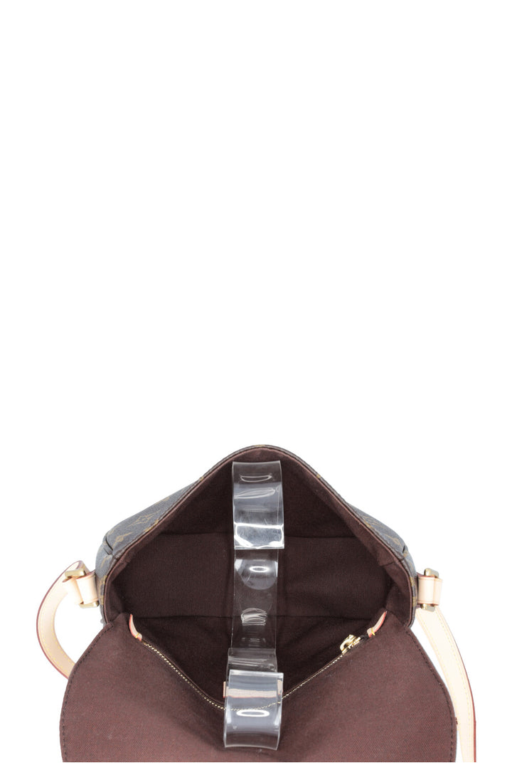 LOUIS VUITTON Chantilly Crossbody Bag MNG Canvas