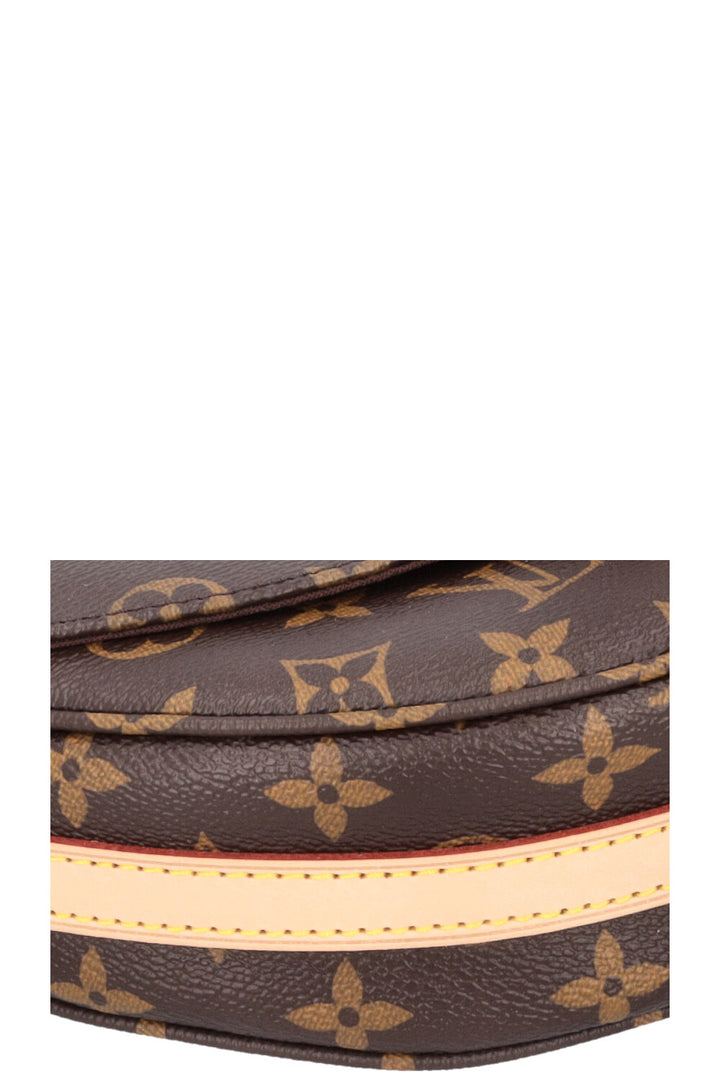 LOUIS VUITTON Chantilly Crossbody Bag MNG Canvas