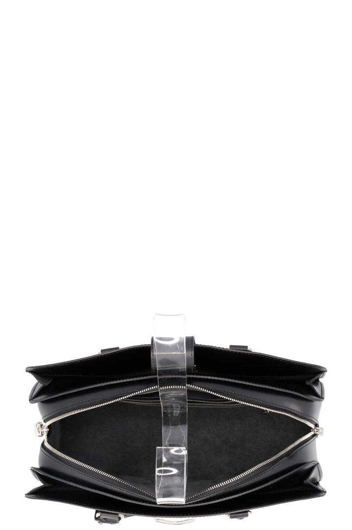 LOUIS VUITTON Pont Neuf GM Top Handle Bag Black Epi