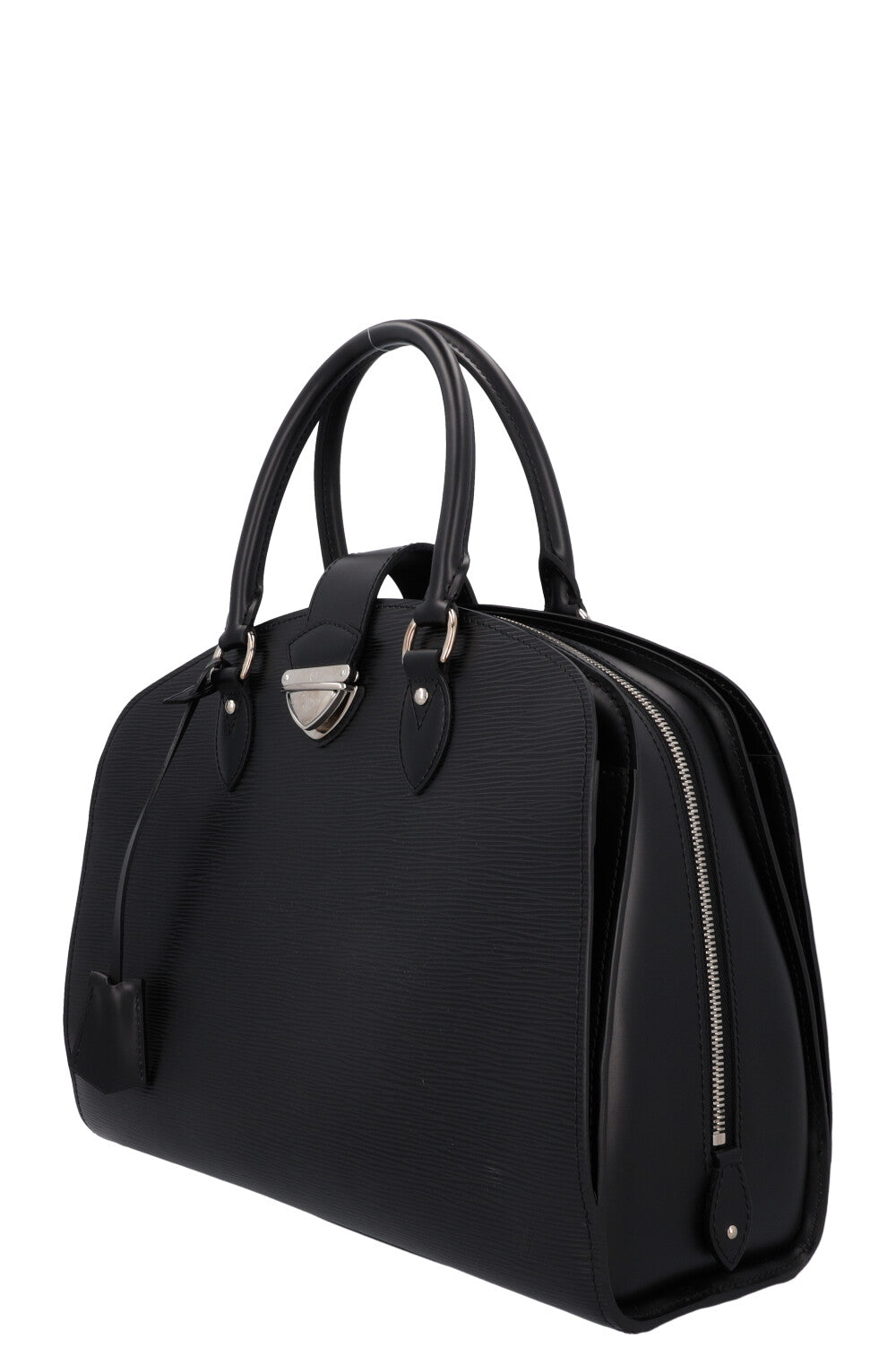 LOUIS VUITTON Pont Neuf GM Top Handle Bag Black Epi